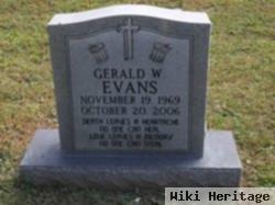 Gerald W Evans