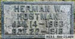 Herman W Hostman