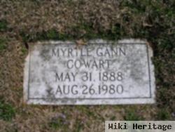 Myrtle Gann Cowart