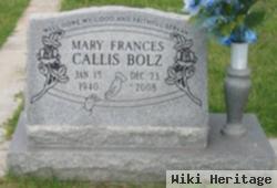 Mary Frances Callis Bolz