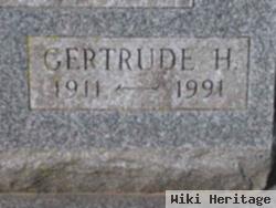 Gertrude H Grundler