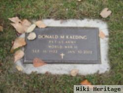 Donald M Kaeding