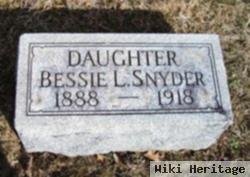 Bessie L Snyder