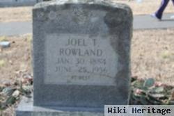 Joel T Rowland