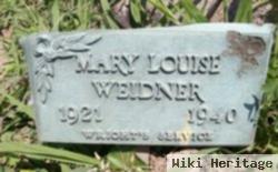 Mary Louise Weidner