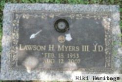 Lawson Hill Myers, Iii