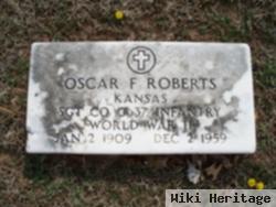 Oscar F Roberts