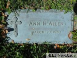 Ann H. Allen