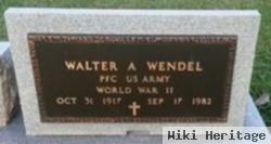 Walter A Wendel
