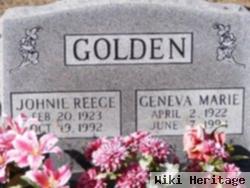 Johnie Reece Golden