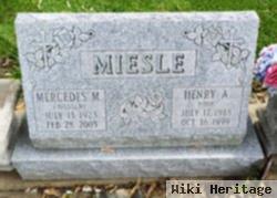 Mercedes M. Mosser Miesle