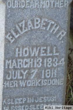 Elizabeth R Davis Howell