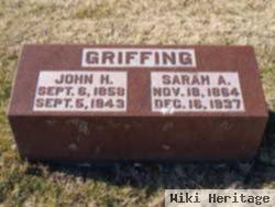 Sarah A Hines Griffing