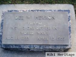 Dee W Herron