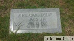 Alice Adams Taylor