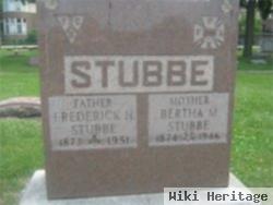 Bertha M Bierndt Stubbe