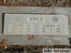 Myrtle Ruth Spence Krick