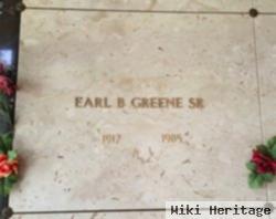 Earl B Greene, Sr