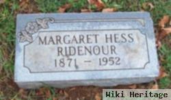 Margaret Sophia Hess Ridenour