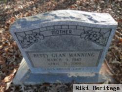 Betty Gean Manning