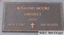 Rosalind "rosy" Moore Umphrey