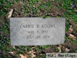 Carrie B Koons