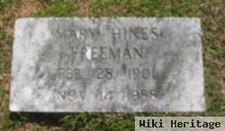 Mary Hines Freeman