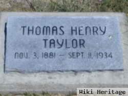 Thomas Henry Taylor