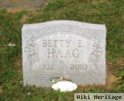 Betty E. Evans Haag