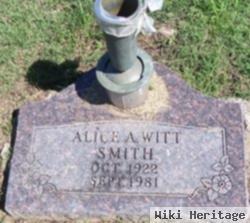 Alice A. Witt Smith