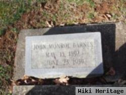 John Monroe Barnes, Sr