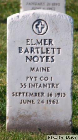 Elmer Bartlett Noyes