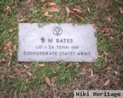 Pvt B M Bates