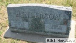 Lloyd E Henderson