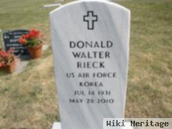 Donald Walter Rieck