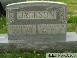 Sarah Elizabeth Spears Jackson