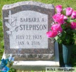 Barbara A Stelzner Stephson