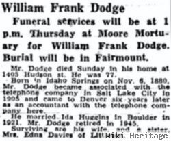 William Frank Dodge