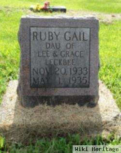 Ruby Gail Leckbee