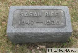 Sarah Garwood Rice