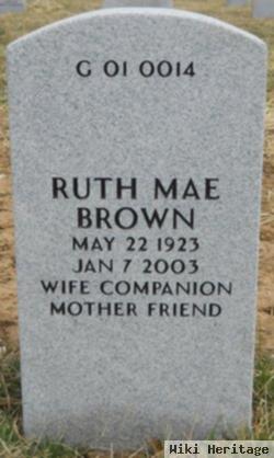 Ruth Mae Brown