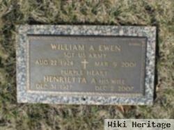 William A Ewen