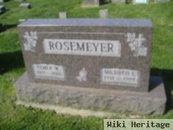 Elmer W Rosemeyer