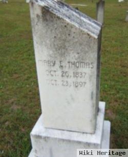 Mary E. Riggins Thomas