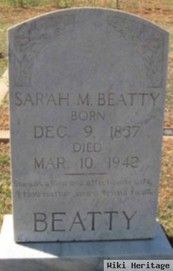 Sarah Mathilda Evans Beatty