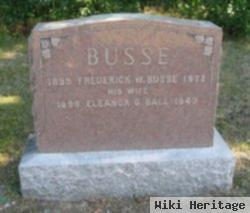 Frederick W Busse