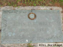 John Dwight Lowrey