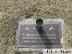 Thelma Marcella "marcy" Mallory College