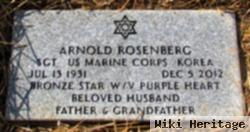 Sgt Arnold "arnie" Rosenberg