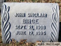 John Sinclair "jack" Birge